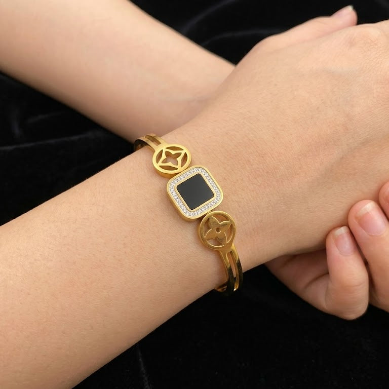 Noir Luxe Bangle