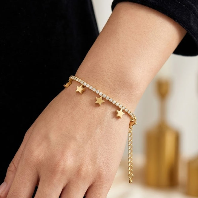 Crystal Tennis Bracelet