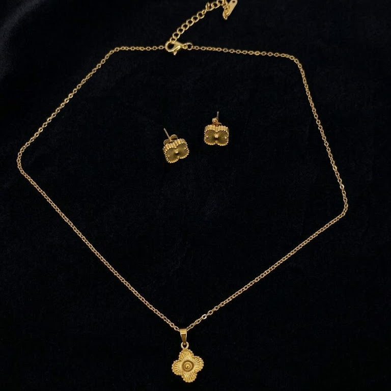 Vintage Bloom Jewelry Set