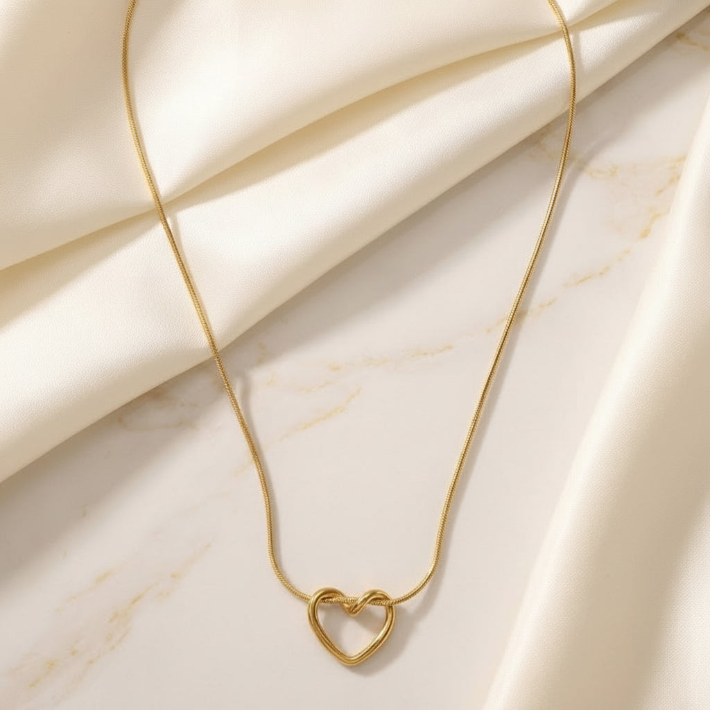 Open Heart Necklace