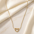 Open Heart Necklace