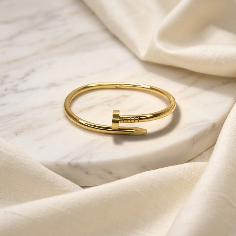 Screw Wrap Cuff Bangle