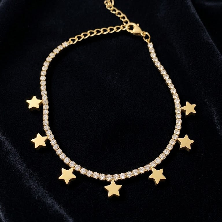 Crystal Tennis Bracelet