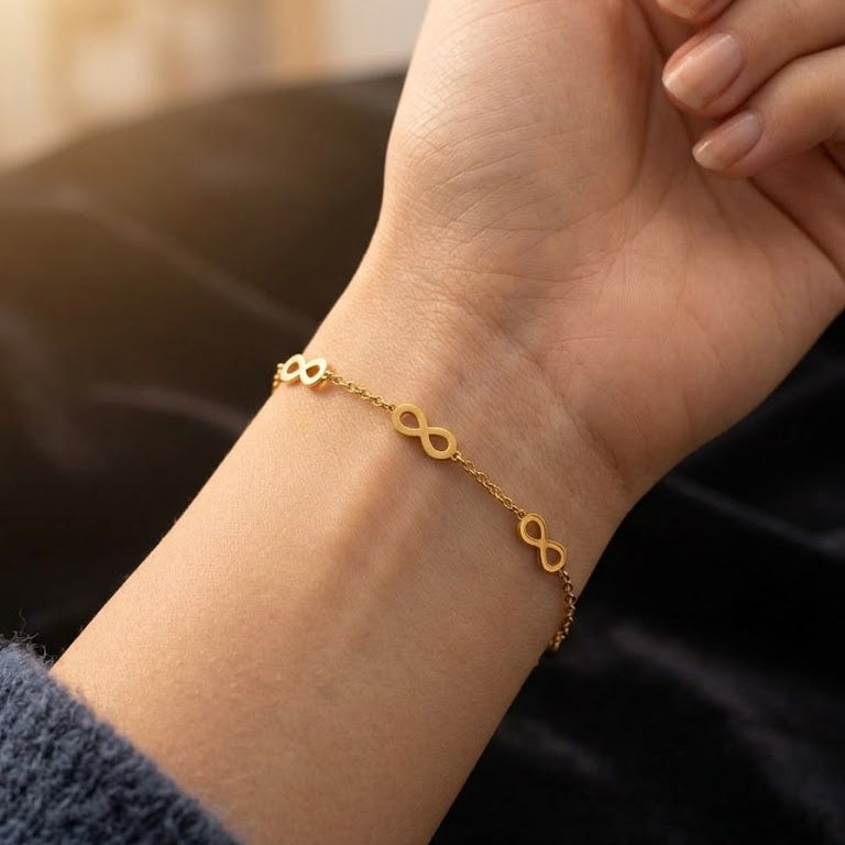 Infinity Station Bracelet
